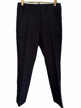 MaxMara Weekend Black High Waisted Cigarette Pants Sz. 6